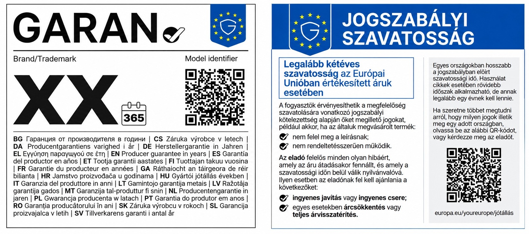 Változnak az fogyasztóvédelmi előírások, 2026. szeptember 27-től minden webshoban kötelező feltüntetni jól látható helyen a jótállási és szavatossági előírásokat.